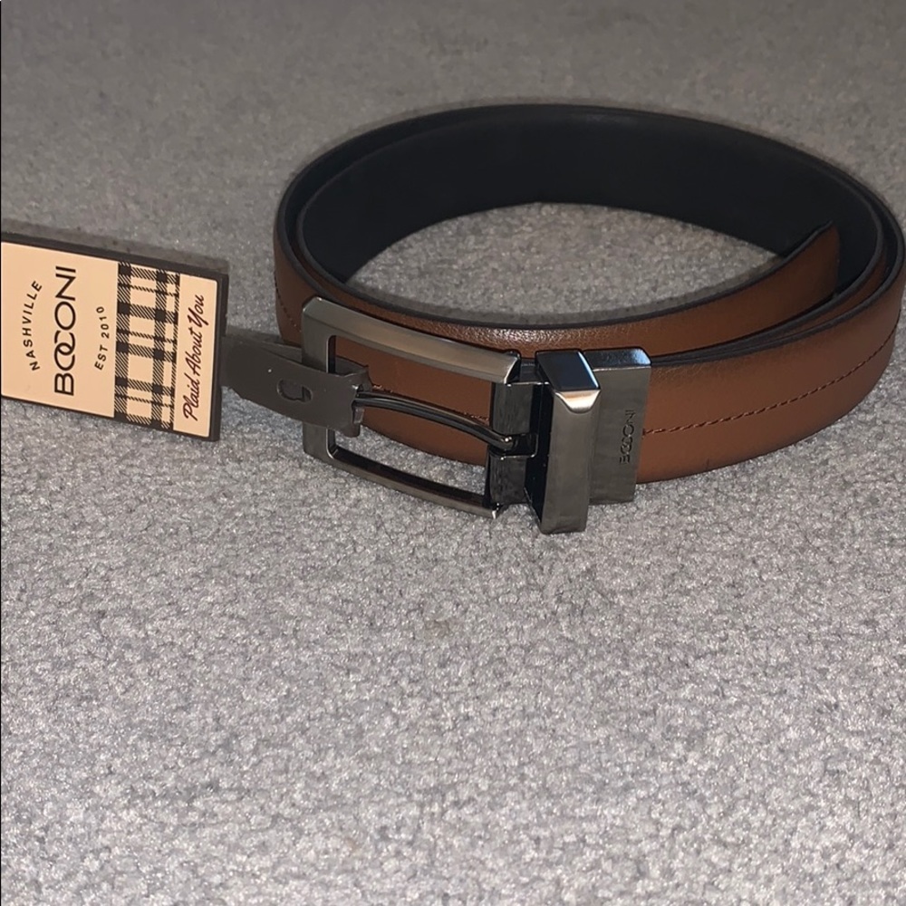 Boconi reversible leather belt
